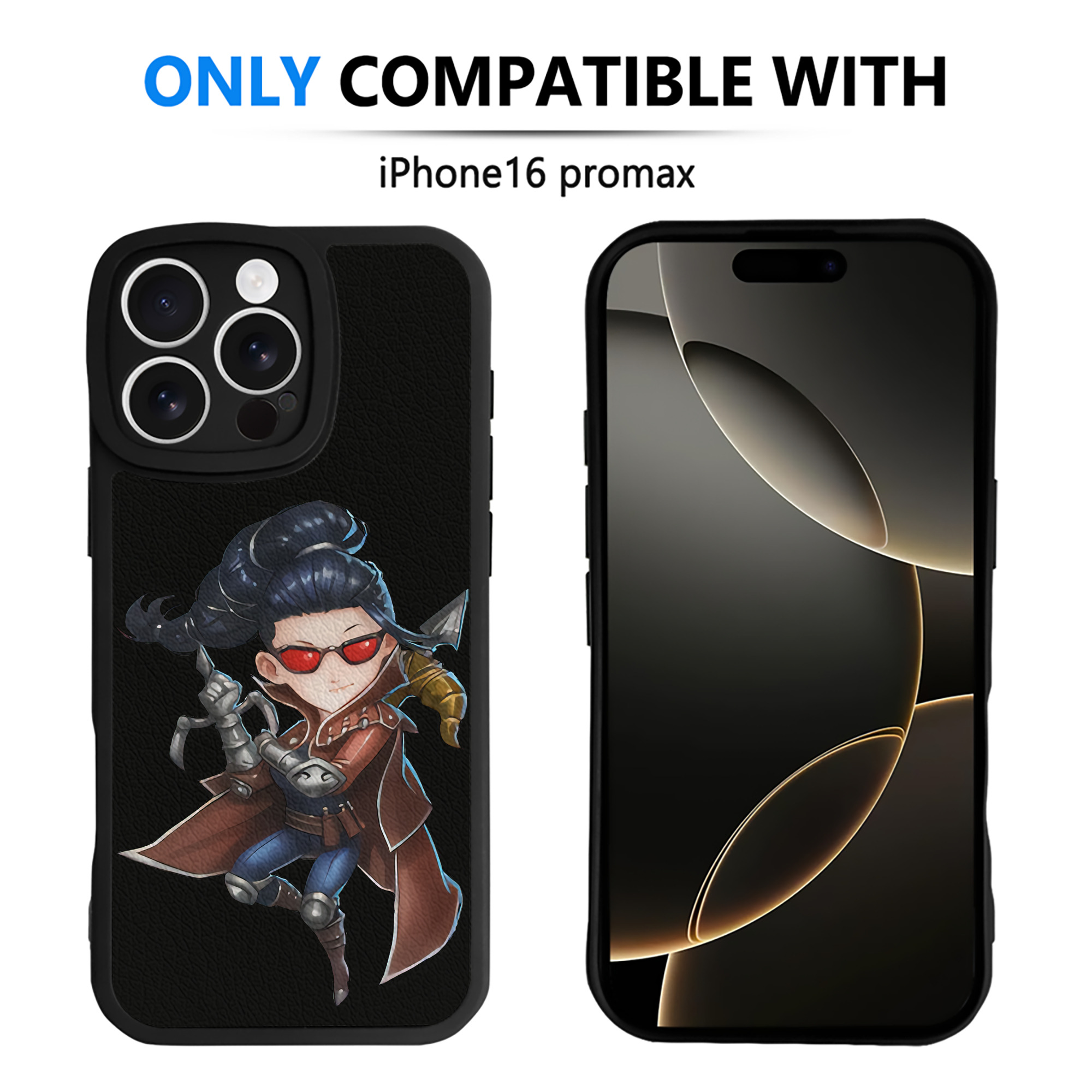 （画像用） リーグ・オブ・レジェンド League of Legends LOL 【iPhone 16シリーズ対応】シリコンスマホケース（レザー調） 材質：シリコン